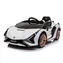 Eljet Kinder-Elektroauto Lamborghini Sian weiß / 25 W / Geschwindigkeit: 3-5 km-h / Tragfähigkeit: 25 kg 