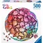 Ravensburger Rundpuzzle: Muscheln / 500 Teile / ab 12 Jahren