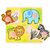 Bigjigs Toys Mein erstes Safari-Schiebepuzzle / ab 1 Jahr