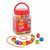 Bigjigs Toys Holzschnurperlen in einer Box / ab 3 Jahren
