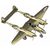 Metal Earth 3D Puzzle Lockheed Martin P-38 Lightning / 73 Teile / ab 14 Jahren