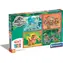 Clementoni PUZZLE Jurassic World 4 in 1 / 12+16+20+24 Teile / ab 3 Jahren 