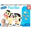 Educa Babypuzzle Bauernhoftiere mit Babys 5in1 (2-4 Teile) / 14 Teile / ab 2 Jahren