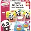 Educa Babypuzzle Panda Bimba und Freunde / 6x3 Teile / ab 2 Jahren