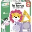 Educa Babypuzzle Formen entdecken mit Zak dem Zebra / 6x2 Teile / ab 2 Jahren