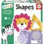 Educa Babypuzzle Formen entdecken mit Zak dem Zebra / 6x2 Teile / ab 2 Jahren