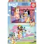Educa Holzpuzzle Bluey / 2x25 Teile / ab 3 Jahren