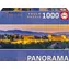 Educa Panoramapuzzle Sonnenuntergang in Spanien: Alhambra - Granada / 1000 Teile / ab 14 Jahren