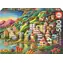 Educa Puzzle Hidden Harbor / 500 Teile / ab 11 Jahren