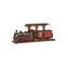 Robotime 3D-Holzpuzzle Vintage-Dampflokomotive