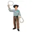 Mojo Cowboy mit Lasso / ab 3 Jahren