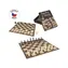 MaDe 00906 - Schach-Dame, 34x34cm, Figuren bis 5,5cm
