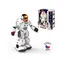 MaDe 13624 - Zigybot Roboter-Astronaut Charlie, mit Lern-App, 29,5 cm