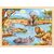 GOKI Holzpuzzle Afrikanische Savanne / 96 Teile / ab 3 Jahren