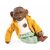 Guca 988 REBORN MONKEY - realistisches Affenbaby mit weichem Stoffkörper - 32 cm / ab 3 Jahren