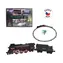 MaDe 20539 Eisenbahnset, Dampflokomotive, batteriebetrieben, Licht und Sound / 92 x 92 cm / ab 3 Jahren