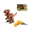 MaDe 10389 Dinosaurier zum Schrauben, batteriebetrieben / 17 cm / ab 3 Jahren