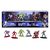Jada MARVEL Avengers Sammelfiguren aus Metall (Nano-Figuren), 4,2 cm / 6er-Set / ab 3 Jahren 