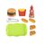 PLEJO Food Set Hamburger / ab 3 Jahren
