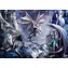 BlueBird Puzzle Silberner Drache / 1500 Teile / ab 14 Jahren