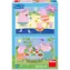 Dino Puzzle Peppa Pig: Im Urlaub / 2x48 Teile / ab 5 Jahren 