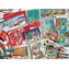 COBBLE HILL Puzzle Weihnachtsgrüße / 1000 Teile / ab 14 Jahren