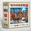 Wooden City Holzpuzzle „Der Weihnachtsmann kommt“ / 1010 Teile / ab 14 Jahren