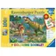 Ravensburger Puzzle Urzeitliche Welt der Dinosaurier XXL + Malbuch / 100 Teile / ab 6 Jahren