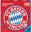 Ravensburger Rundpuzzle FC Bayern Logo / 500 Teile / ab 12 Jahren