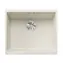 Blanco Subline 500 - Silgranit-Spülbecken 53 x 46 cm InFino Fine White 