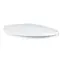 Grohe Bau Ceramic - WC-Sitz mit SoftClose-Klappmechanismus, Duroplast, weiß 