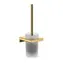Hansgrohe AddStoris - Wand-WC-Bürste, mattiertes Glas/poliertes Gold-Look