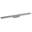 Hansgrohe RainDrain Original - Lineare Duschrinne 80 cm | mit Rost | Edelstahl gebürstet 