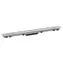 Hansgrohe RainDrain Match PLUS - Duschrinne 80 cm | mit Rost | gebürsteter Stahl 