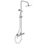 Ideal Standard Cerafine O - Duschset mit Mischbatterie | Durchmesser 20 cm | 1 Strahl | Chrom 