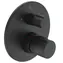 Ideal Standard CeraTherm - Thermostatmischer T100 für 2 Unterputzgeräte | Schwarz 