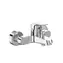 Ideal Standard CeraFlex - Wandmontierte Badarmatur | Chrom 