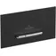 Villeroy & Boch ViConnect - Abdeckplatte, mattschwarz/mattchrom 