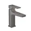 Hansgrohe - Waschtischarmatur mit Push-Open-Auslauf, gebürstetes Schwarzchrom