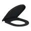Villeroy & Boch - WC-Sitz, Soft-Close, QuickRelease, Rein Schwarz