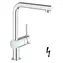 Grohe - Spültischarmatur mit Ausziehbrause, Chrom