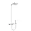 Ideal Standard - Duschset mit Thermostat, 30 x 20 cm, 3 Düsen, Chrom