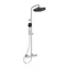 Ideal Standard - Duschset mit Thermostat, Durchmesser 26 cm, 2 Düsen, Chrom