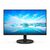 21,5" Philips 221V8 schwarz / VA / 1920x1080 / 16:9 / 4ms / 4000:1 / 200cd-m2 / VGA + HDMI