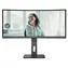 34" AOC CU34P3CV schwarz / VA / 3440 x 1440 / 21:9 / 4ms / 3000:1 / 300cd-m2 / HDMI + DP / VESA / Lautsprecher