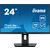 24" IIYAMA ProLite XUB2492HSU-B6 schwarz / IPS / 1920x1080 / 16:9 / 0,4ms / 1300:1 / 250cd / Lautsprecher / HDMI / DP