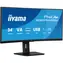 34" IIYAMA Prolite XCB3494WQSU-B1 schwarz / VA / 3440x1440 / 21:9 / 0,4ms / 3000:1 / 350cd / HDMI+DP / Lautsprecher