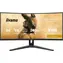 34" IIYAMA G-Master GCB3486WQSCP-B1 schwarz / LED / VA / Gebogen 1500R / 3440 x 1440 / 21:9 / 0,4 ms / 4000:1 / 500 cd-m / 