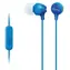 Sony MDR-EX15AP Blau / Kopfhörer mit Mikrofon