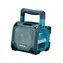 Makita DMR202 blau / Akku-Baulautsprecher / 10,8 V - 18 V / Bluetooth 4.0 / 3,5-mm-Klinkenanschluss / USB / 5 V | 2,1 A / IP64